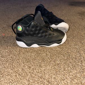 Kids jordan shoes barley worn